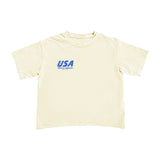 USA Cropped Boxy Tee