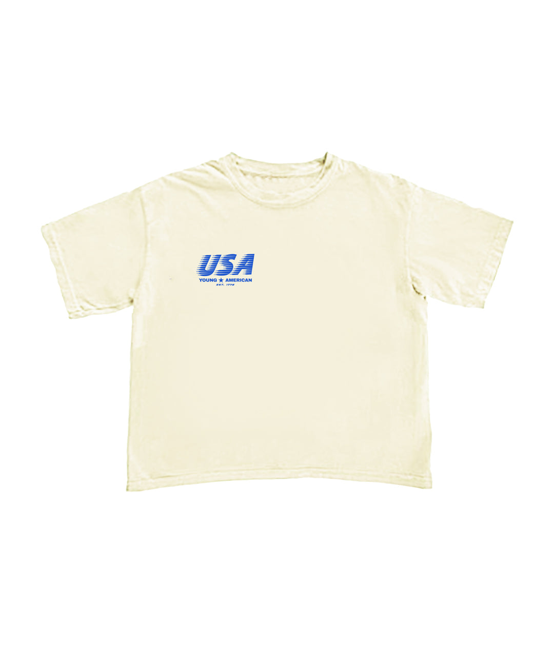 USA Cropped Boxy Tee