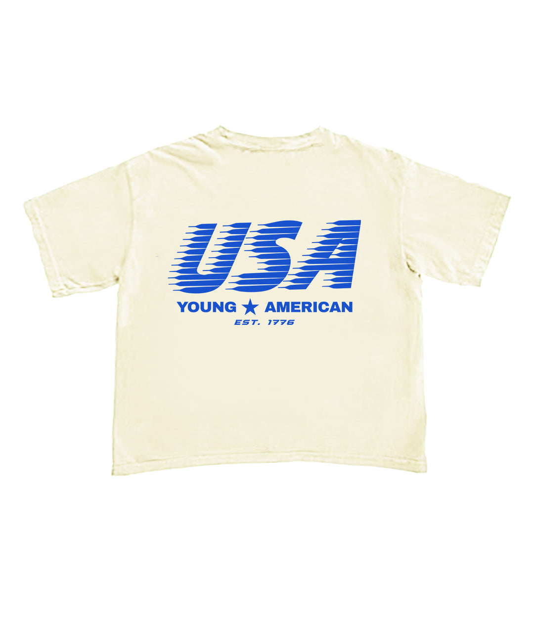USA Cropped Boxy Tee