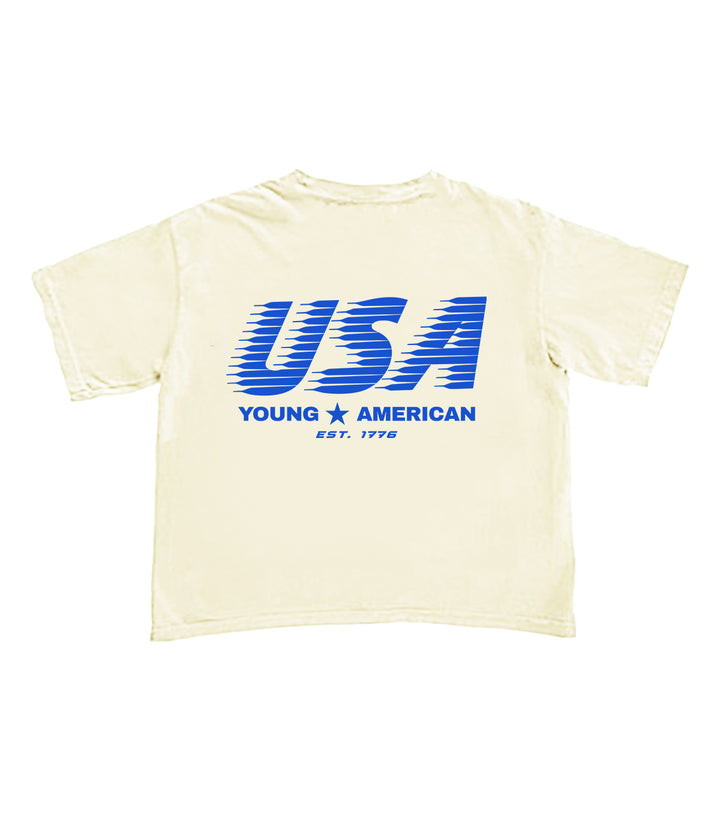 USA Cropped Boxy Tee