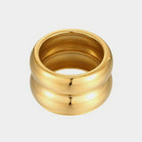Charli Double Ridge Ring