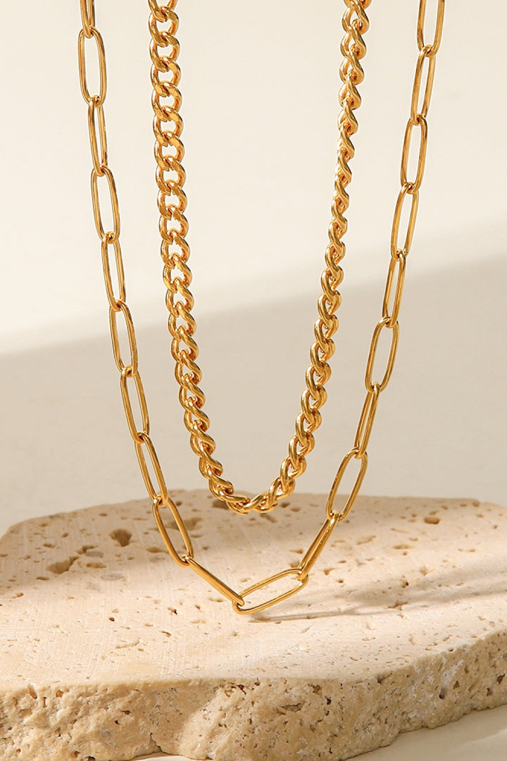 Clara Layered Chain Necklace