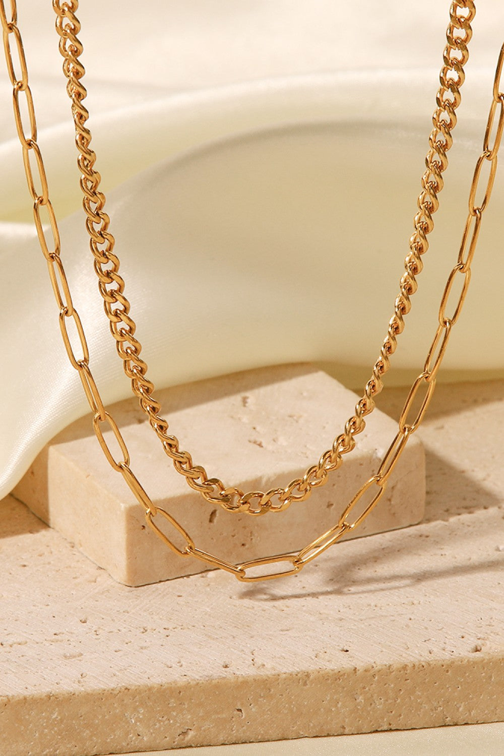 Clara Layered Chain Necklace